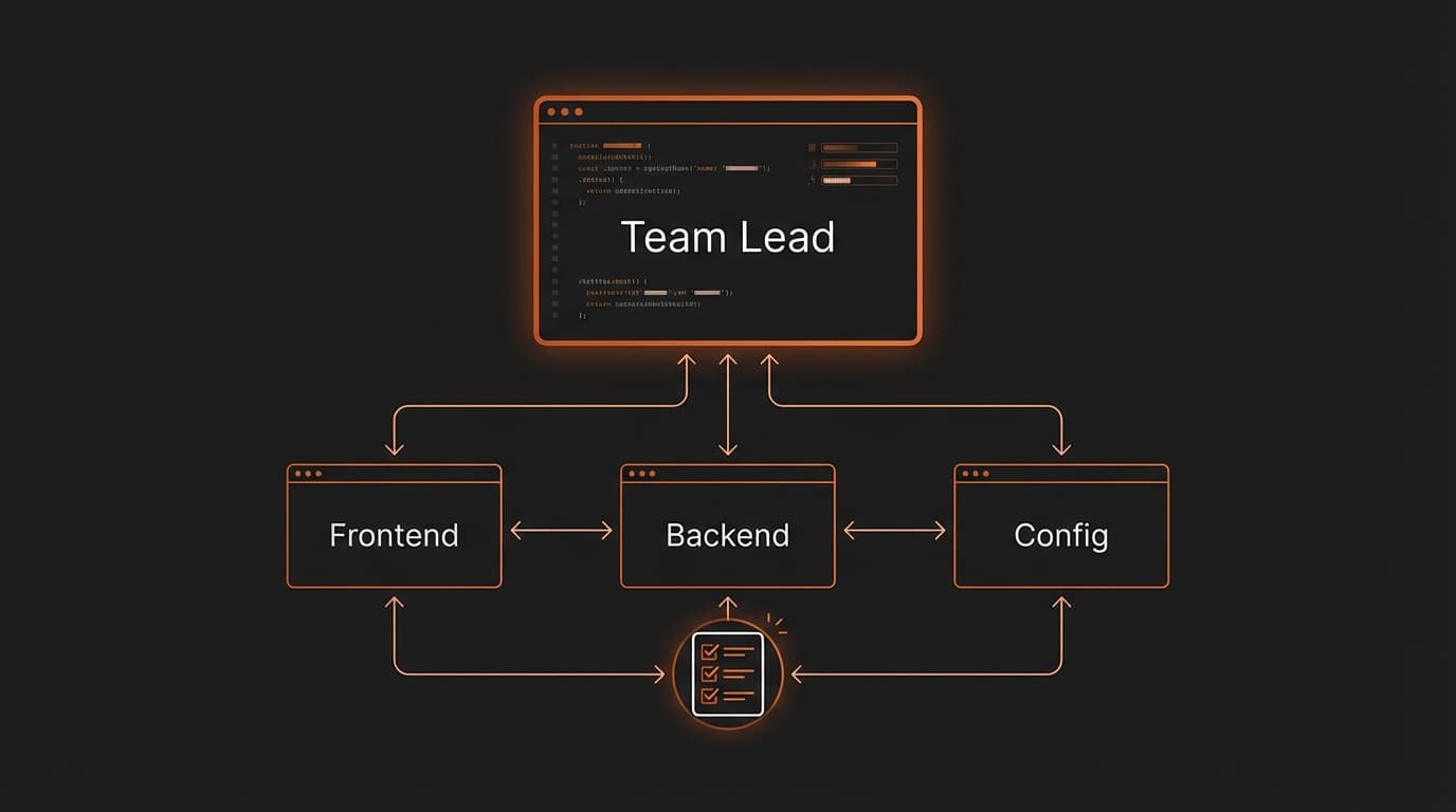 Agent Teams architecture diagram